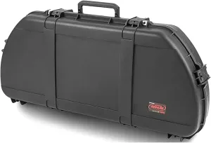 SKB Hard Protective Storage Case for Archery Bow and Arrows, iSeries Shaped Bow Case - Quiver Holder and Gear Box for Hunting Accessories