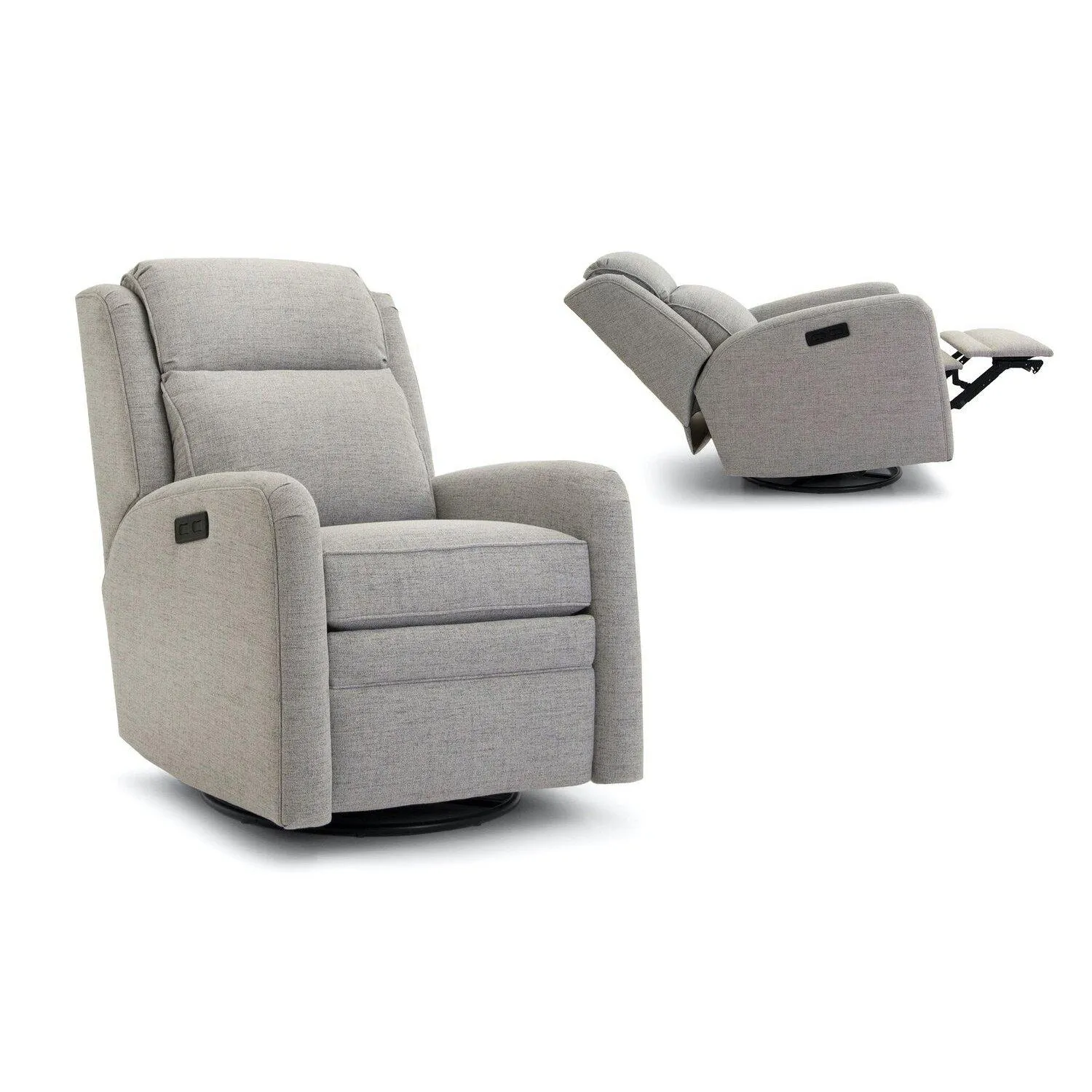 Smith Brothers Motorized Reclining Chair with Headrest (734)