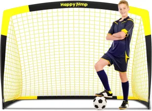 Soccer Goal Pop Up Foldable Soccer Net for Backyard 7x5FT,5x3.6FT,4x3FT,3x2.2FT