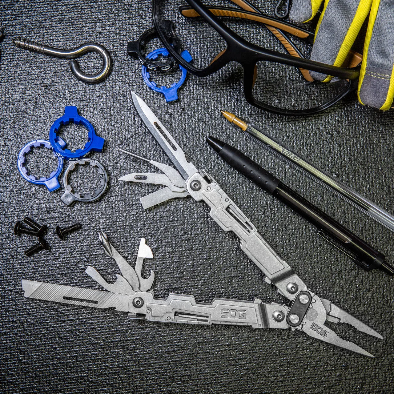SOG PowerAccess Ultimate EDC Stainless Steel Multi-Tool with 18 Tools