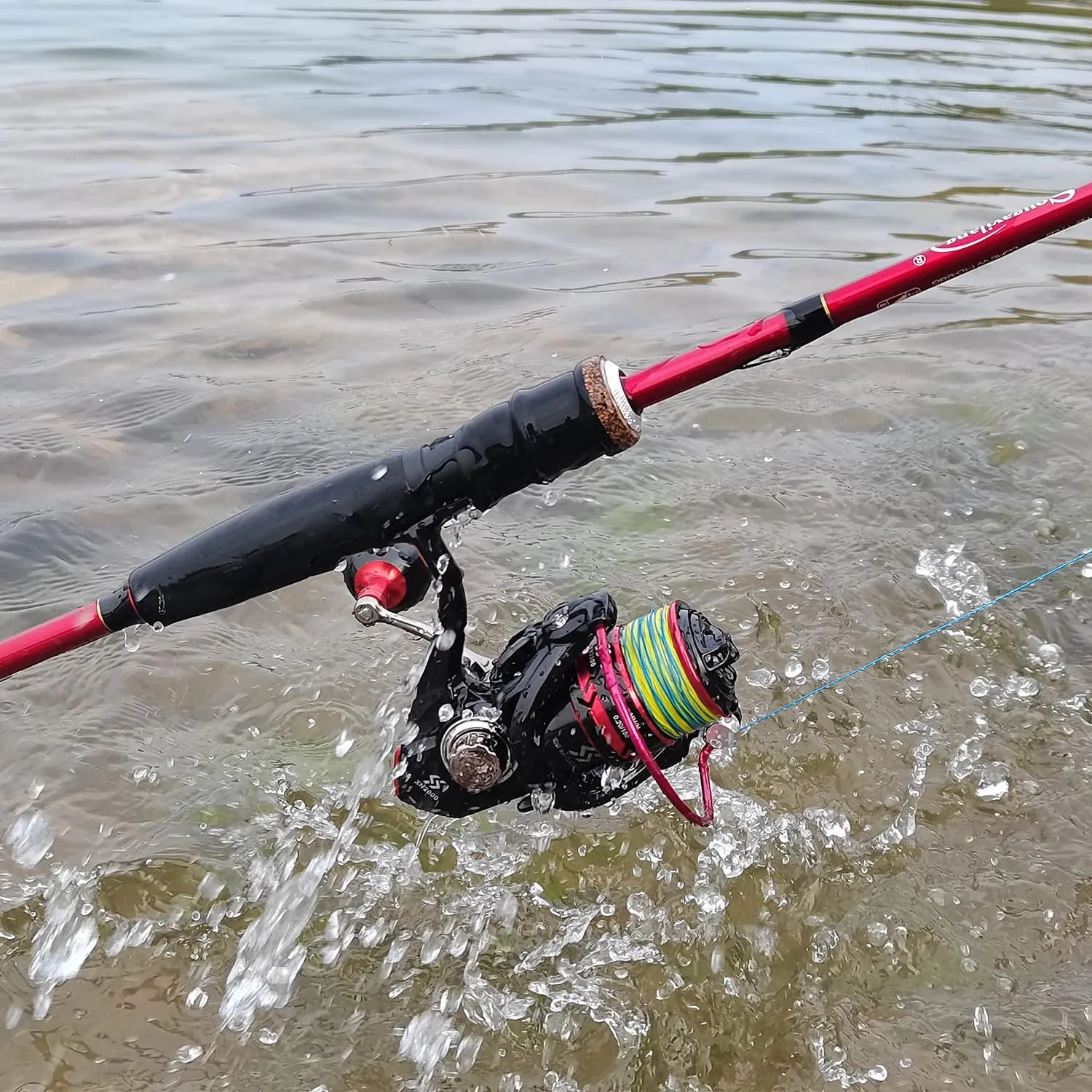 Sougayilang Fishing Rod and Reel Combo, Stainless Steel Guides Fishing Pole with Spinning Reel Combo for Saltwater and Freshwater