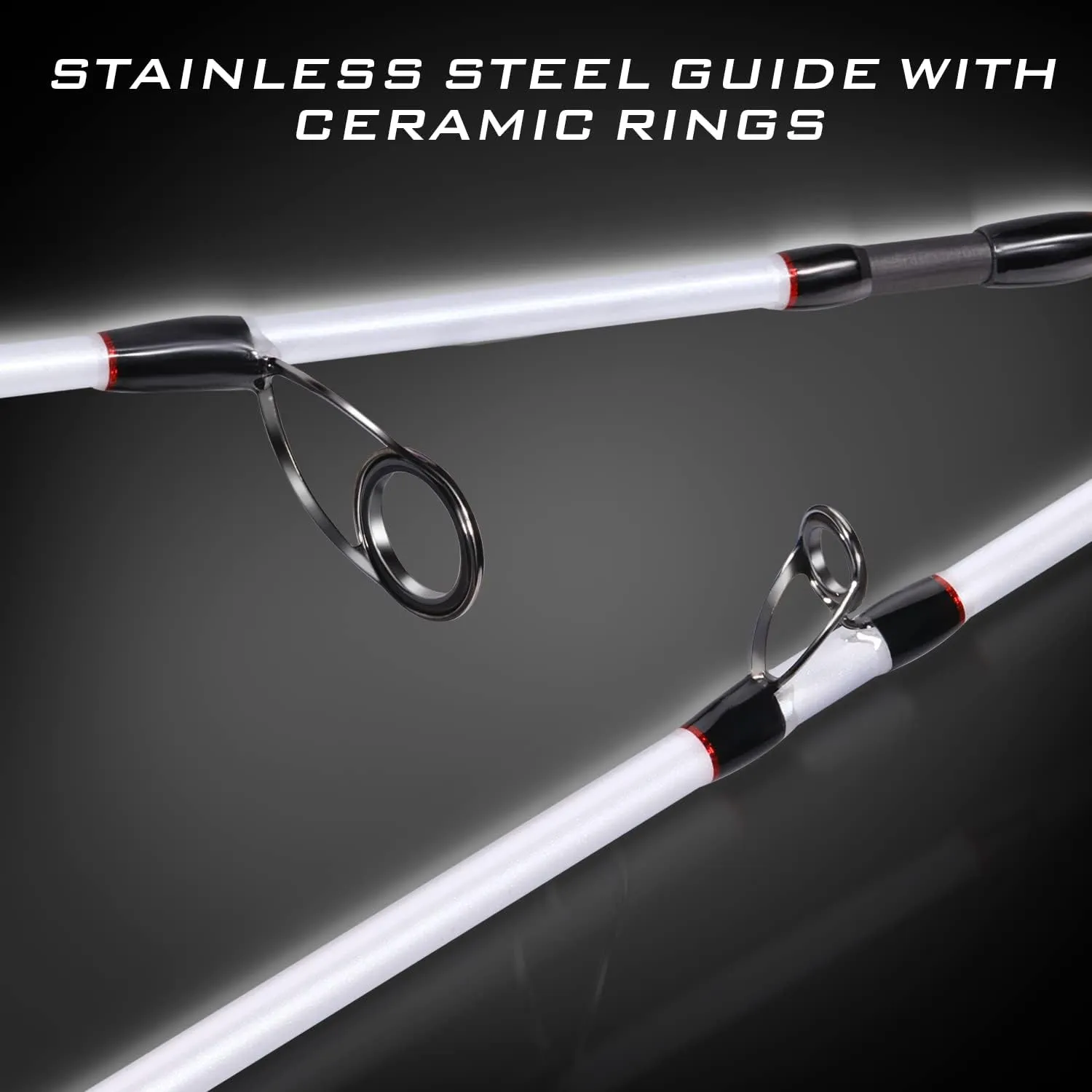 Sougayilang Spinning Combo, Medium Heavy Fishing Pole and 2000 Spinning Reel Set, Fishing Rod and Reel Commbo for Bass Fishing Tackle