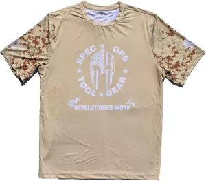 Spec Ops Tool Gear Tactical Construction T-Shirt for Men, Great for Working & Outdoor Activities