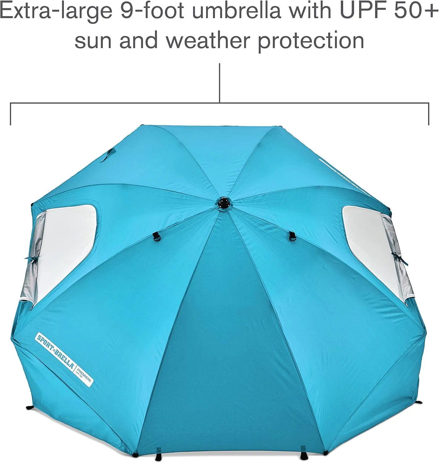 Sport-Brella Premiere XL UPF 50  Umbrella Shelter for Sun and Rain Protection
