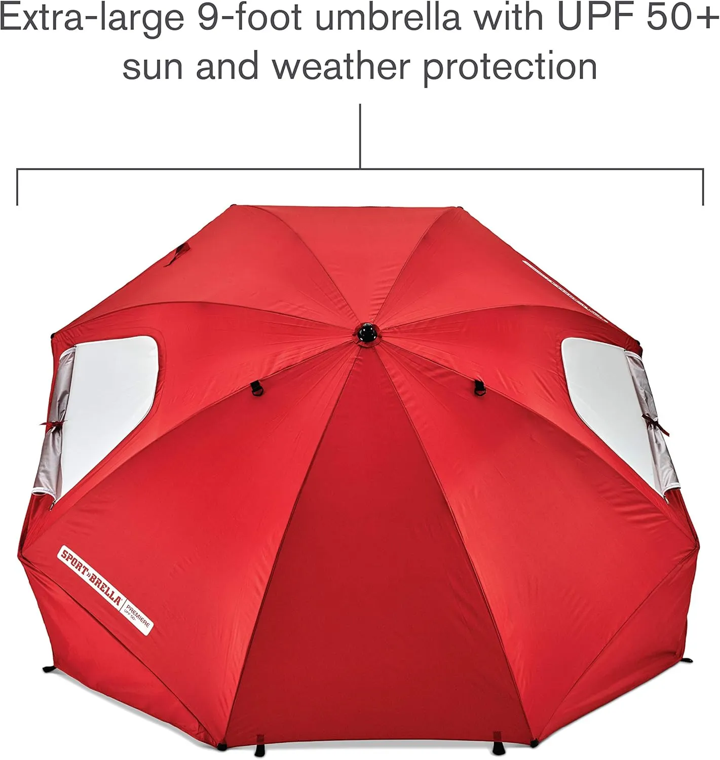 Sport-Brella Premiere XL UPF 50  Umbrella Shelter for Sun and Rain Protection