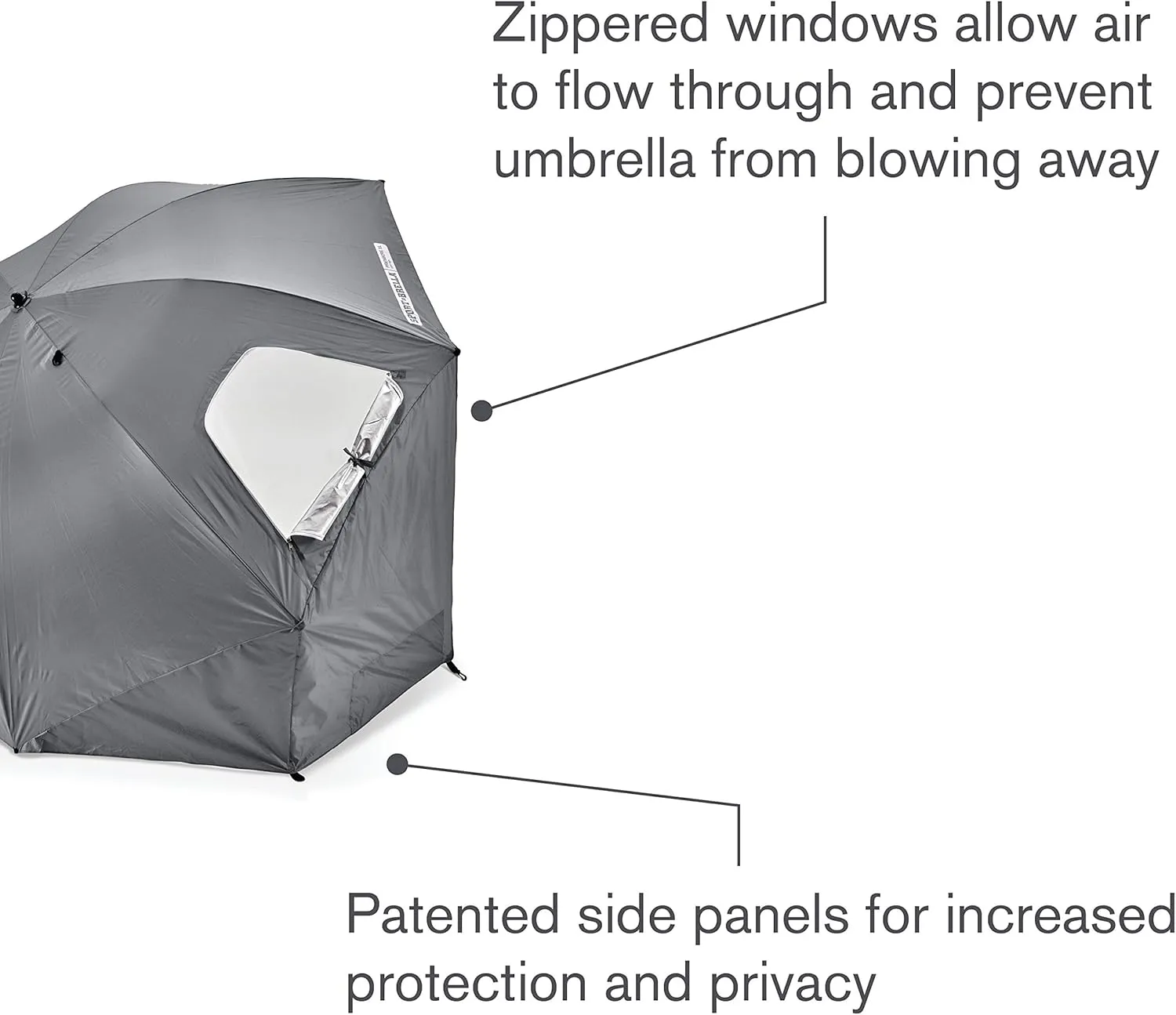 Sport-Brella Premiere XL UPF 50  Umbrella Shelter for Sun and Rain Protection