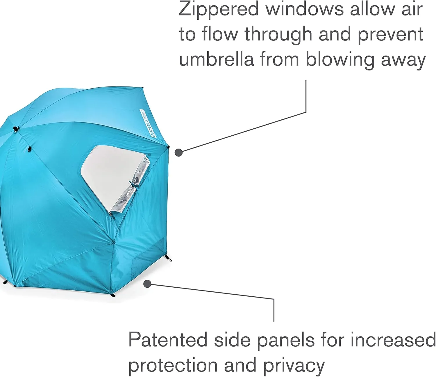 Sport-Brella Premiere XL UPF 50  Umbrella Shelter for Sun and Rain Protection
