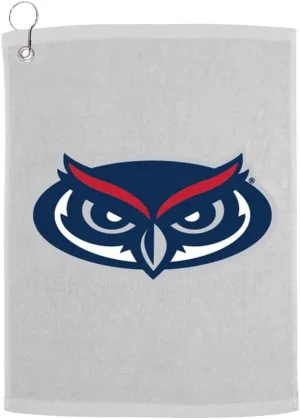 Sport Your Gear Florida Atlantic Owls Prime Golf Bag Towel with Grommet