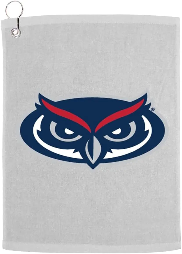 Sport Your Gear Florida Atlantic Owls Prime Golf Bag Towel with Grommet