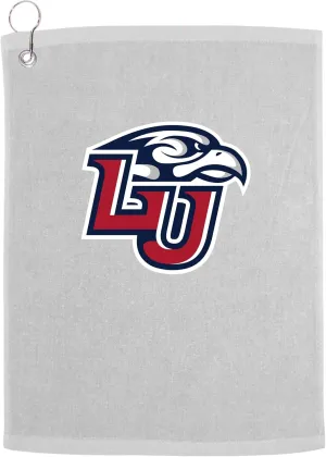 Sport Your Gear Liberty Flames Prime Logo Golf Bag Towel with Grommet White