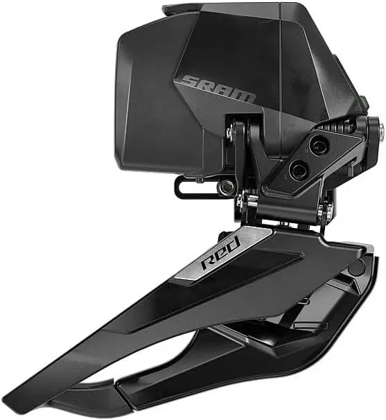 SRAM RED AXS Front Derailleur - 2x12-Speed, Braze-on, (Battery Not Included), Black, E1
