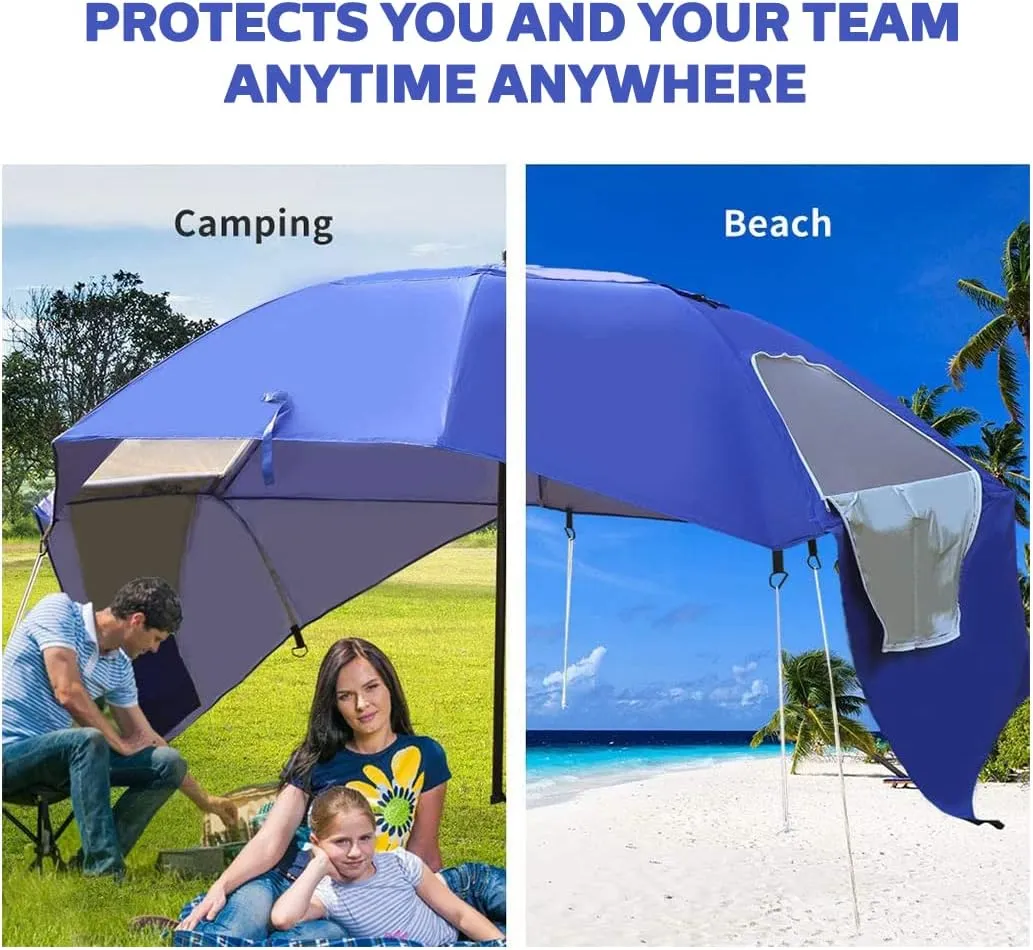 Summer Splash Multi-Functional Beach Umbrella, Sun Protection, Wind Resistance, and More, Secure and Stable Shade on Sandy Beaches