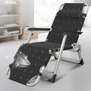 Sun Loungers,Heavy Duty Garden Furniture Sets Sun Lounger,Camping Garden Chairs Folding Zero Deck Chair Recliner Reclining Waterproof Chaise Loungers Metal for Outdoor Office