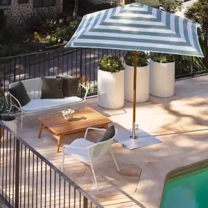 Sundial  Umbrella<br> 200 cm square<br> UPF50 