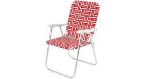 Supreme Lawn Chair Red