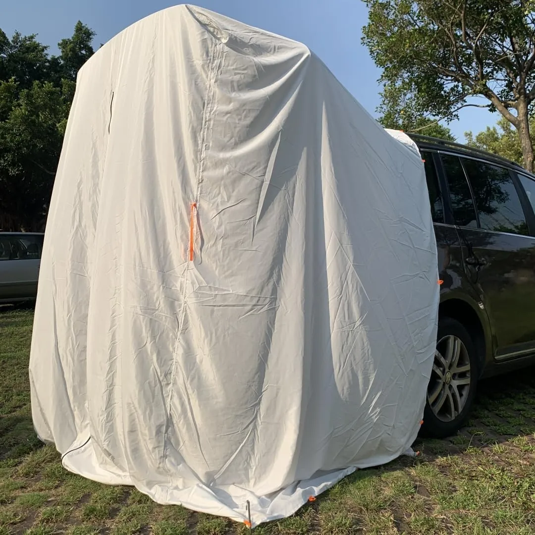 SUV Tent Van Camping Nomadic Camper Sleeping Take Shower or Change Clothes in Vehicle Water-Repellent and Lightweight Portable Bag Set up Size: L.W.H: 148x148x230 Centimeters