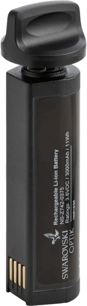 Swarovski Optik 6.7Wh 3.6V 1860mAh Rechargeable Lithium-ion Battery for AFL Anti-Fog Lens, Black