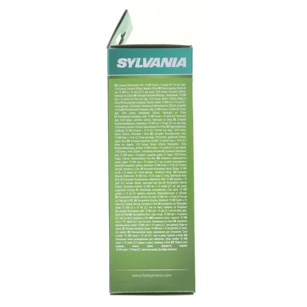 Sylvania Lynx-T Compact Fluorescent Light Bulb GX24d-2 18W/840