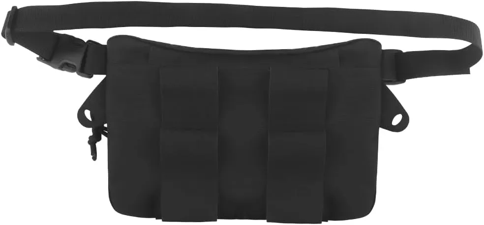 Tactical Drop Pouch Fanny Pack,Utility EDC Large Multi-Purpose Waist Bags for Tactial Vest Chest Rig