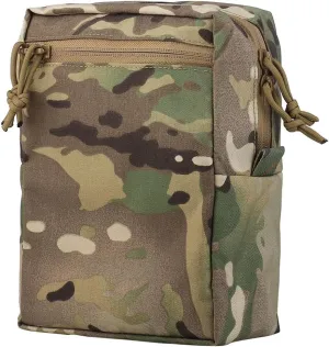 Tactical MOLLE GP Pouch Large Volume Storage Package IFAK EDC Tool Storage Waist Bag for Outdoor Camping Mountaineering Hunting Gear