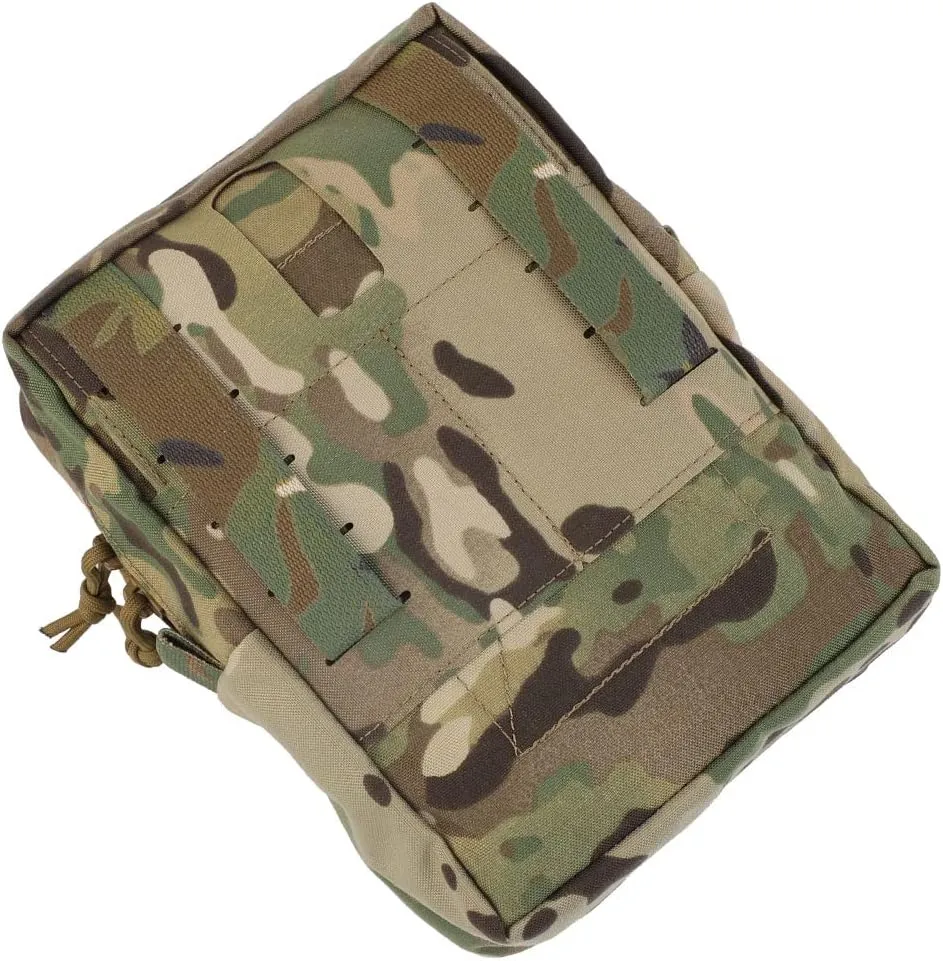 Tactical MOLLE GP Pouch Large Volume Storage Package IFAK EDC Tool Storage Waist Bag for Outdoor Camping Mountaineering Hunting Gear