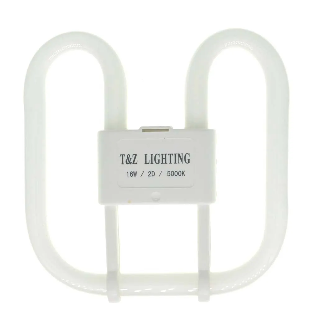 T&Z Lighting 2D Butterfly Fluorescent Tube GR8 16W/850 2Pins