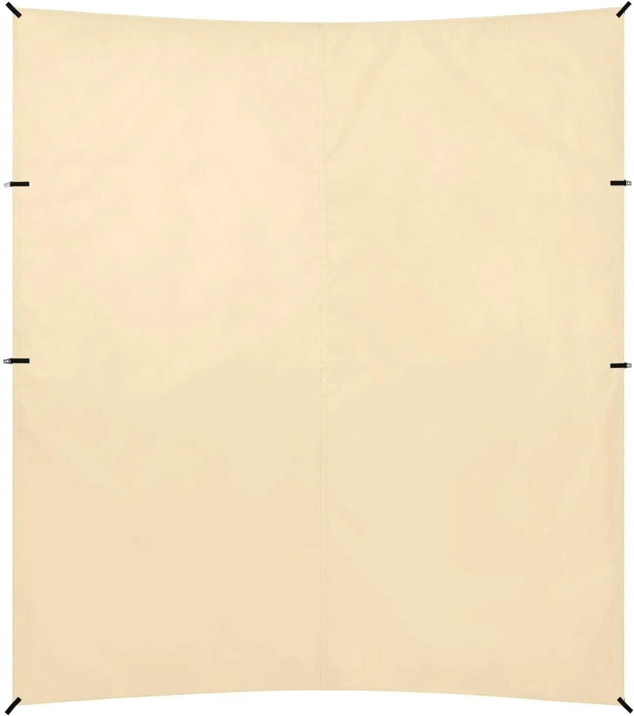 Tan Brown Beach Tent & Canopy UPF50 Lightweight Large Sun Shade with Sand Shovel for Camping, Picnics, Backyard