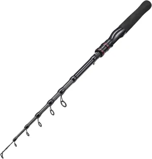 Telescopic Fishing Pole, Short Collapsible Fishing Rods, Portable Telescopic Fishing Rods, Telescopic Fishing Rod for Travel Saltwater Freshwater Fishing