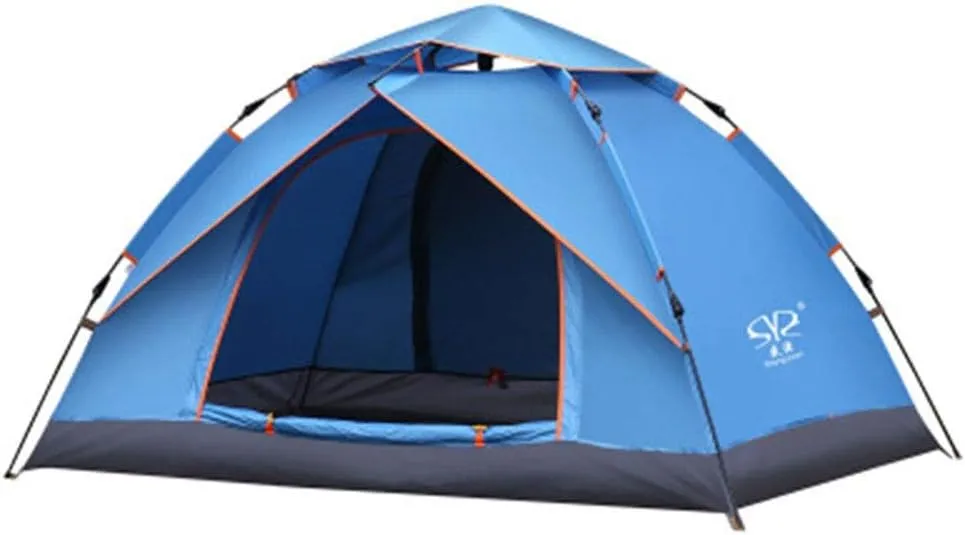 Tent 2-Person 4-Season Large Waterproof Lightweight Backpacking Tent for Camping Hiking Travel for Hiking Travel (Color : Green) (Green) (Blue)