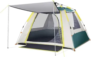 Tent Automatic Camping Beach Tent Waterproof Windproof Tent Instant Pop Up Open Awning Tents Outdoor Sunshelter Outdoor