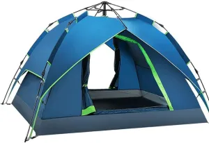 Tent, Double Thick Double Automatic Rainproof Outdoor Camping Tent, Multi-spec