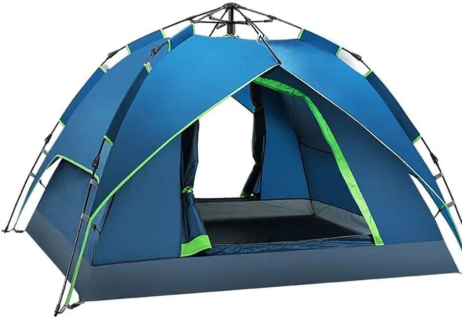 Tent, Double Thick Double Automatic Rainproof Outdoor Camping Tent, Multi-spec