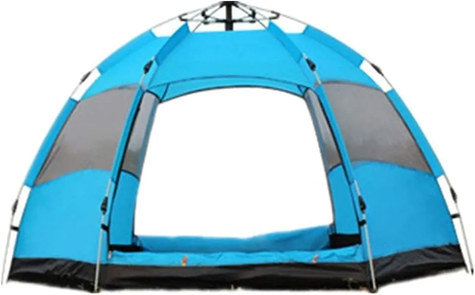 Tent Outdoor 3-5 Person Rainproof Tent Double Tent Camping Camping Portable Storage Bag Can Be Used for Outdoor Camping Park for Backpacking Fishing (