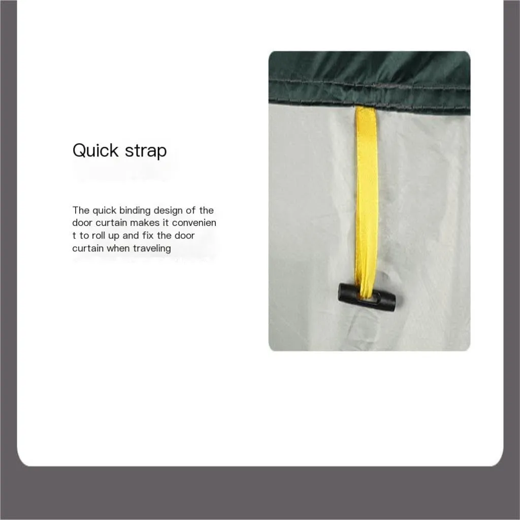 Tent Tent Outdoor Double-Layer Ventilation Outdoor Sun Protection One Room and One Living Room Camping Equipment Outdoor Tent