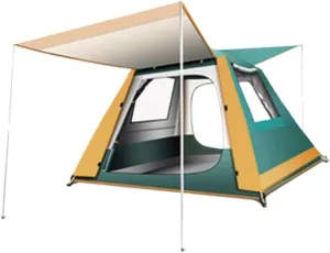 Tent Tent Outdoor Double-Layer Ventilation Outdoor Sun Protection One Room and One Living Room Camping Equipment Outdoor Tent