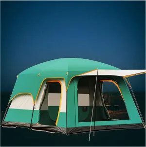 Tepee Tent 5 to 8 Persons Pest Control,Ventilation Family Tent Stable and Practical Quick Tent for Camping Hiking Picnic Garden