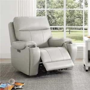 Theater Reclining Sofa Adjustable Power Lift Genuine Leather Recliner Chair with Massage for Elderly Living Room Seating