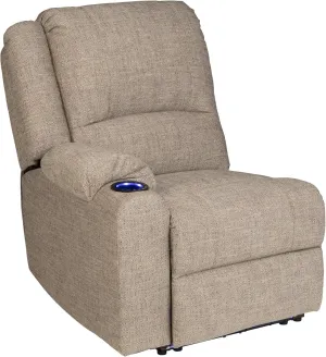 Thomas Payne 759238 Seismic Series Cobble Creek 30" x 38" x 40" RV Modular Theater Seating Right Hand Recliner