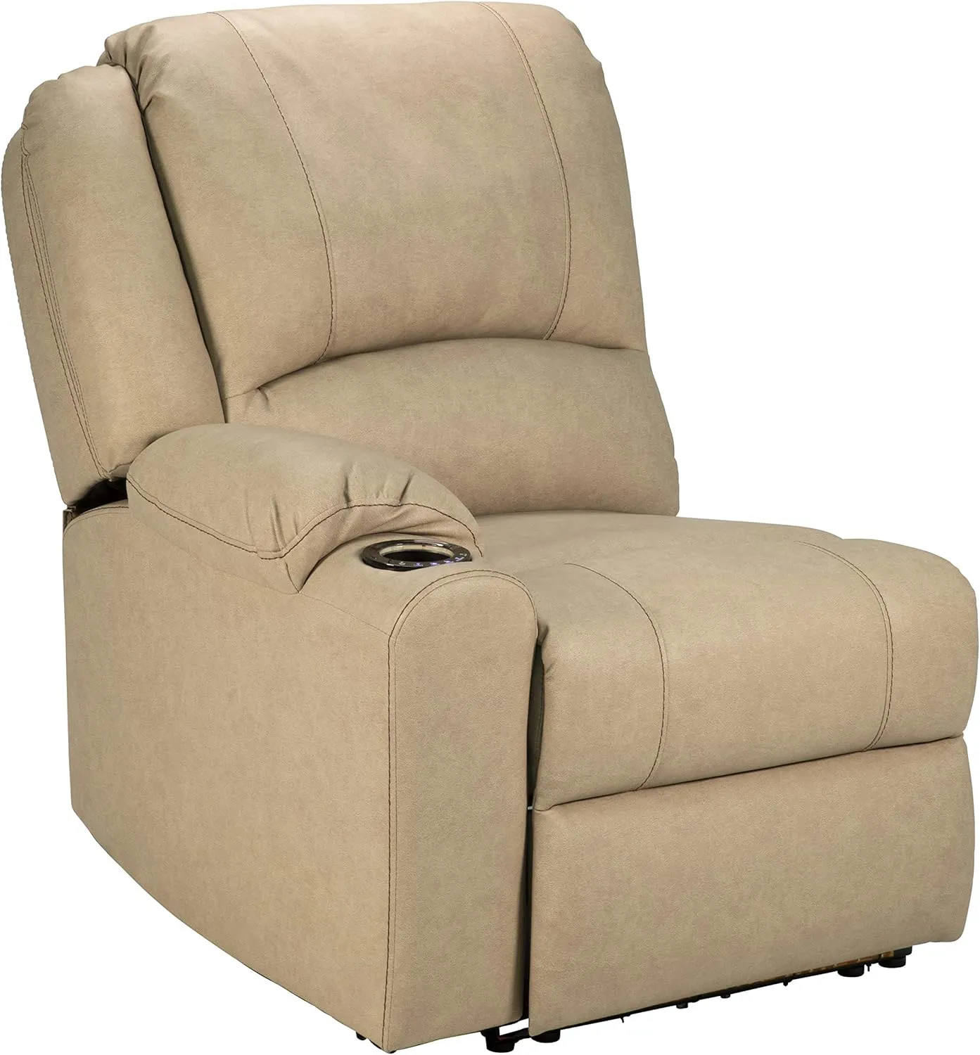 Thomas Payne Right Hand Recliner - Seismic Series (Grantland Doeskin) 30" x 38" x 40"