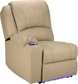 Thomas Payne Right Hand Recliner - Seismic Series (Grantland Doeskin) 30" x 38" x 40"