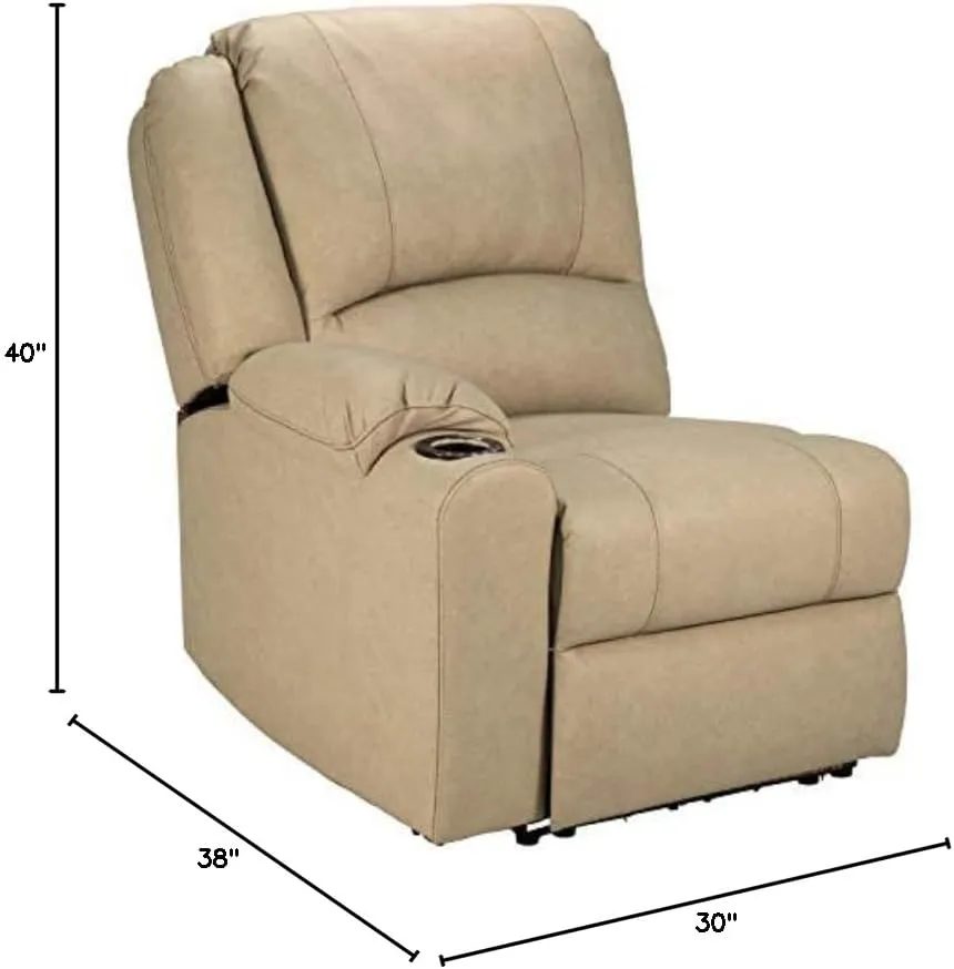 Thomas Payne Right Hand Recliner - Seismic Series (Grantland Doeskin) 30" x 38" x 40"