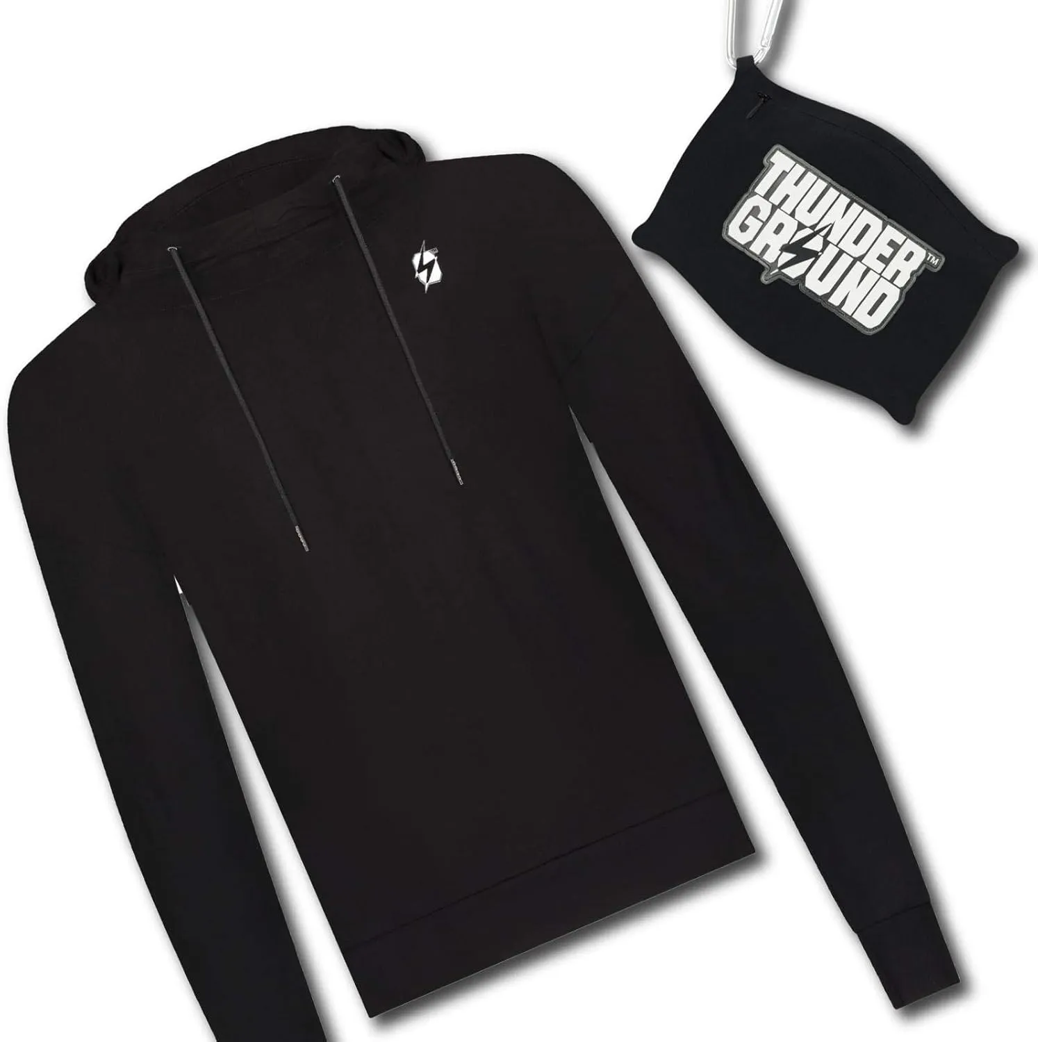 THUNDERGROUND Lightweight Hoodie for Women | Packable Athletic Workout Running Sweatshirt Hoodies Womens