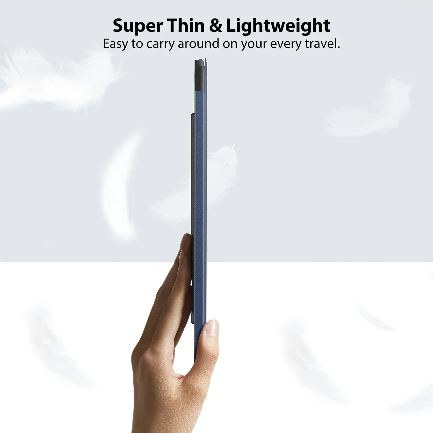 TiMOVO Case Compatible for Remarkable 2 Tablet, Slim Lightweight Stand Hard Back Shell Protective Cover with Pen Holder Compatible with Remarkable 2 Paper Tablet 10.3" 2020 Released, Dark Blue