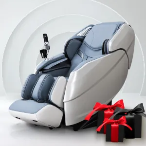 Titan Rejūv 4D l Blue l Full Body Massage Chair l SL Track l Intelligent Health Detection l Ai Series l Voice Recognition l Soothing Heating Therapy l Zero Gravity Reclining l Space Saving