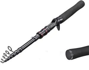 TOASIS Fishing Casting Rod Telescopic Carbon Fiber Fishing Pole