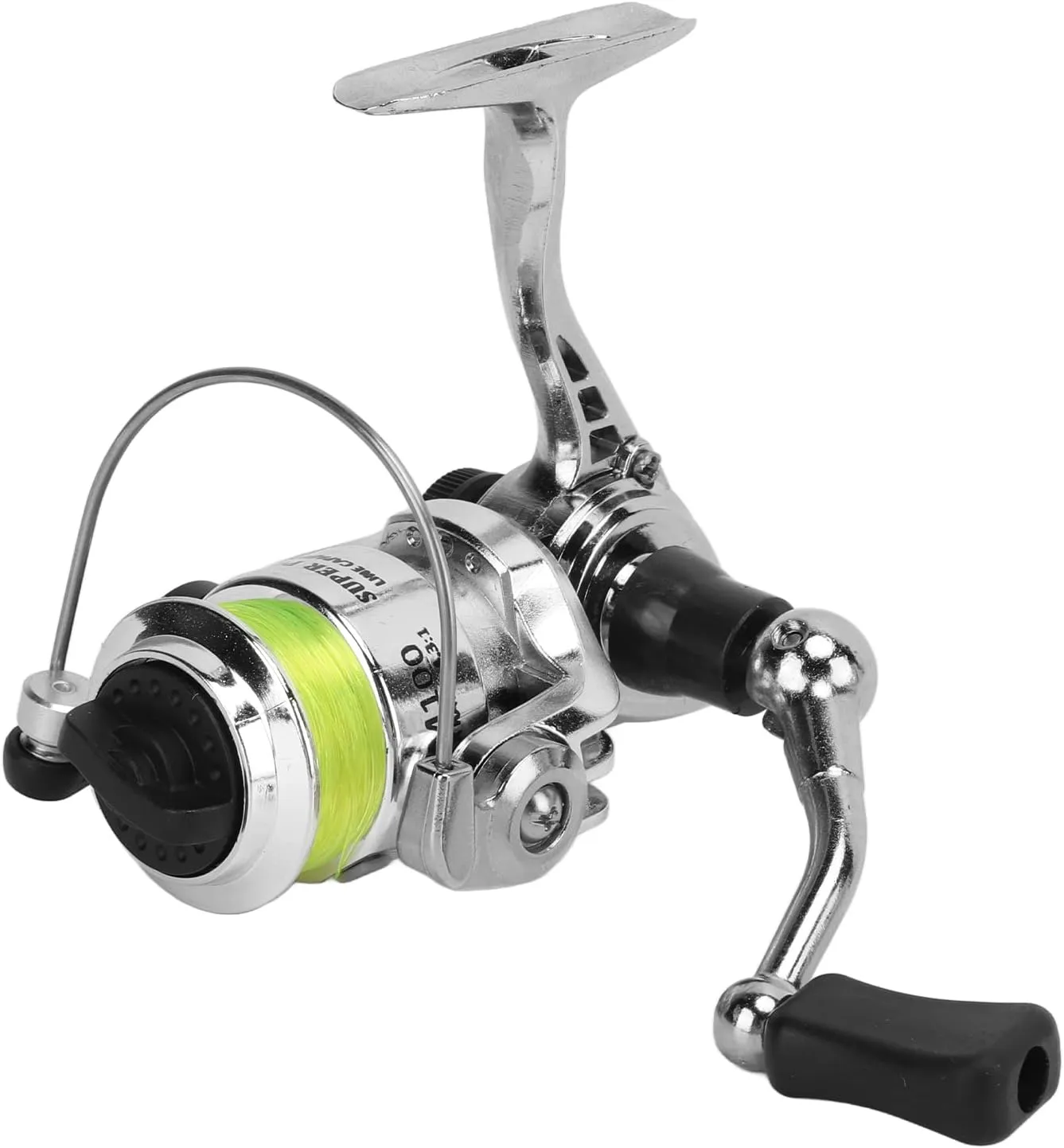 Topyond Fishing Rod and Reel Combos, Telescopic Fishing Rod Collapsible Fishing Pole Spinning Reel Portable 94cm/37.0in 4.3:1 Speed Ratio