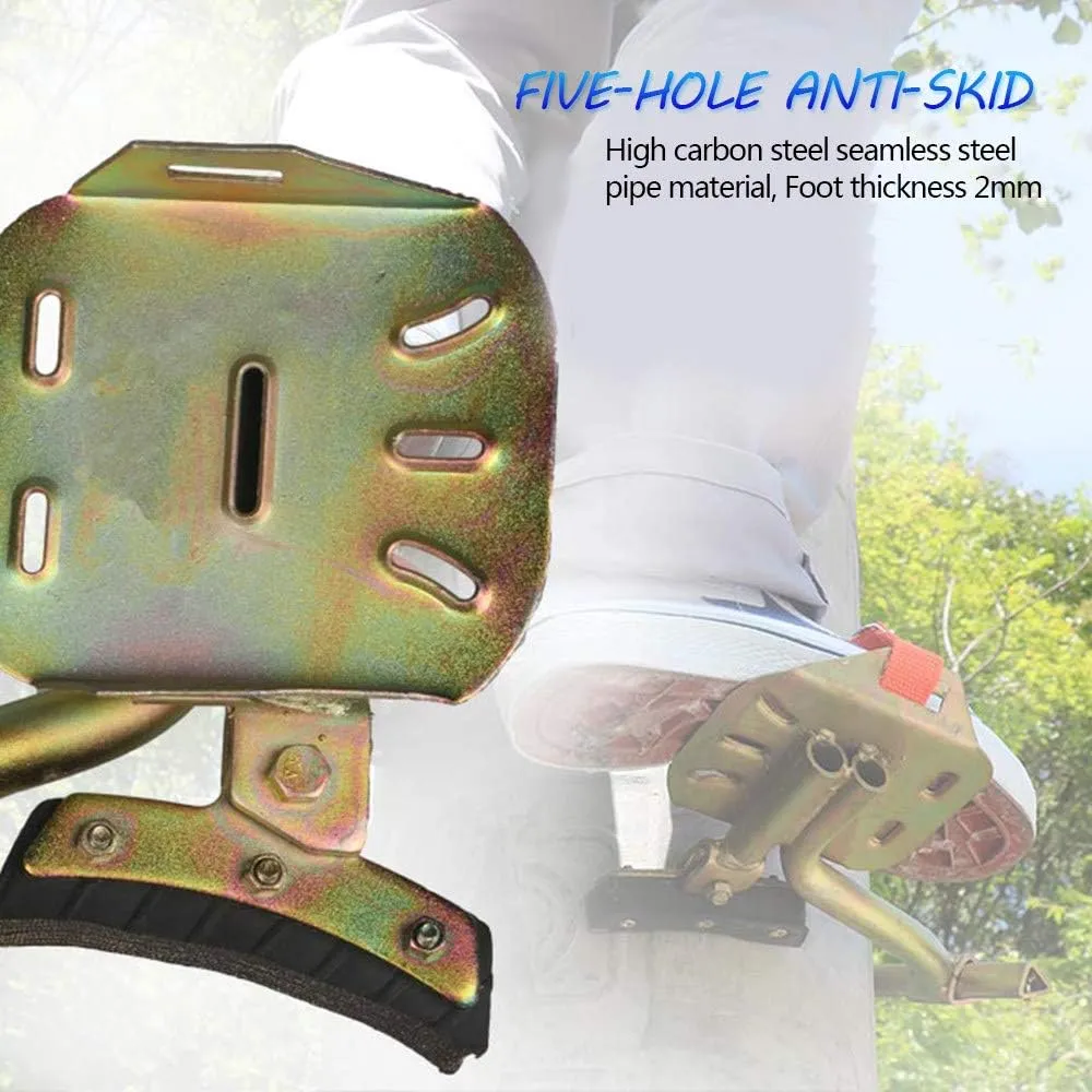 Tree Climbing Gear, Non-Slip Climbing Tree Spikes with Seat Belt, Stainless Steel Climbing Trees Tool for Electric Worker, Hunting Observation, Simple to Use,set-300model