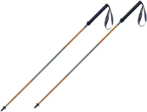 Trekking Poles Collapsible Hiking Pole Pair - EVA Handle 2pc Ultralight Folding Walking Sticks, Lightweight Aluminum 7075 Carbon Fiber Foldable Trekki (2pc 120cm)