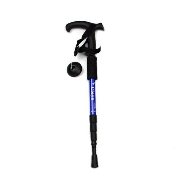 Trekking Poles Foldable Hiking Camping Sticks Collapsible Hiking Poles Trekking Walking Sticks Pole Climbing Canes Crutches
