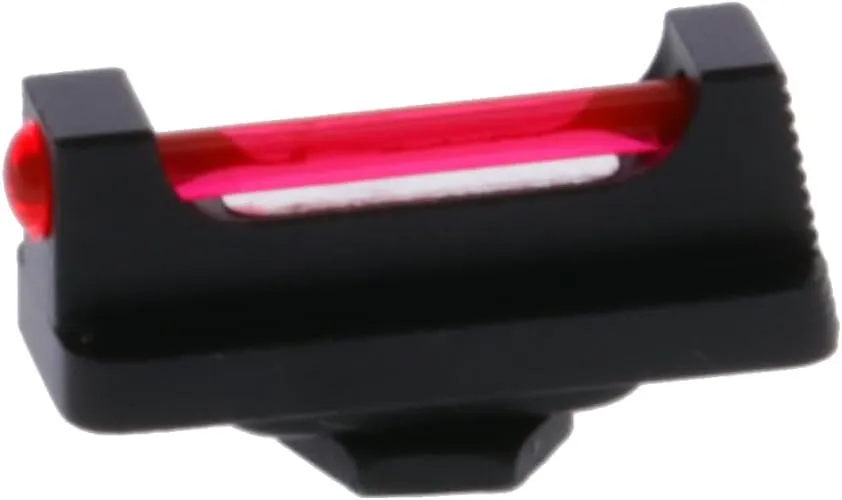 TRUGLO Fiber-Optic Pro Handgun Night Sight with Extra Fibers & Reflector Tape | Compact Durable Competition High-Visibility Sight for Handguns